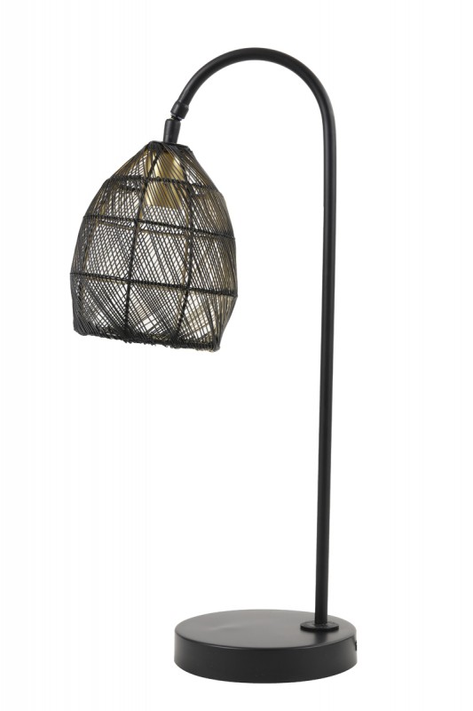 DESK LAMP WIRE EYA BLACK AND GOLD - TABLE LAMPS DESK LAMP WIRE EYA BLACK AND GOLD - TABLE LAMPS